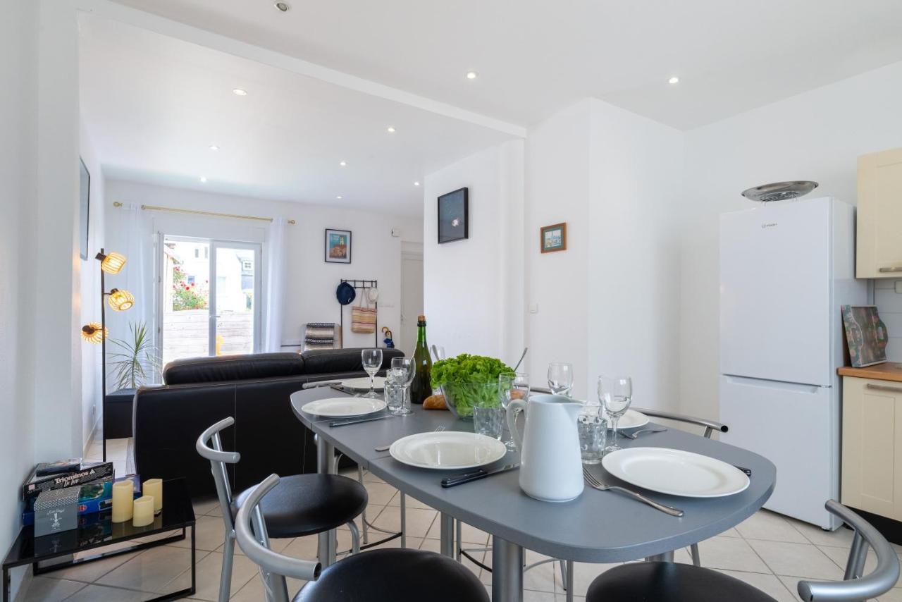 Les Bleuets - Duplex Avec Vue Mer Pleneuf-Val-Andre Buitenkant foto