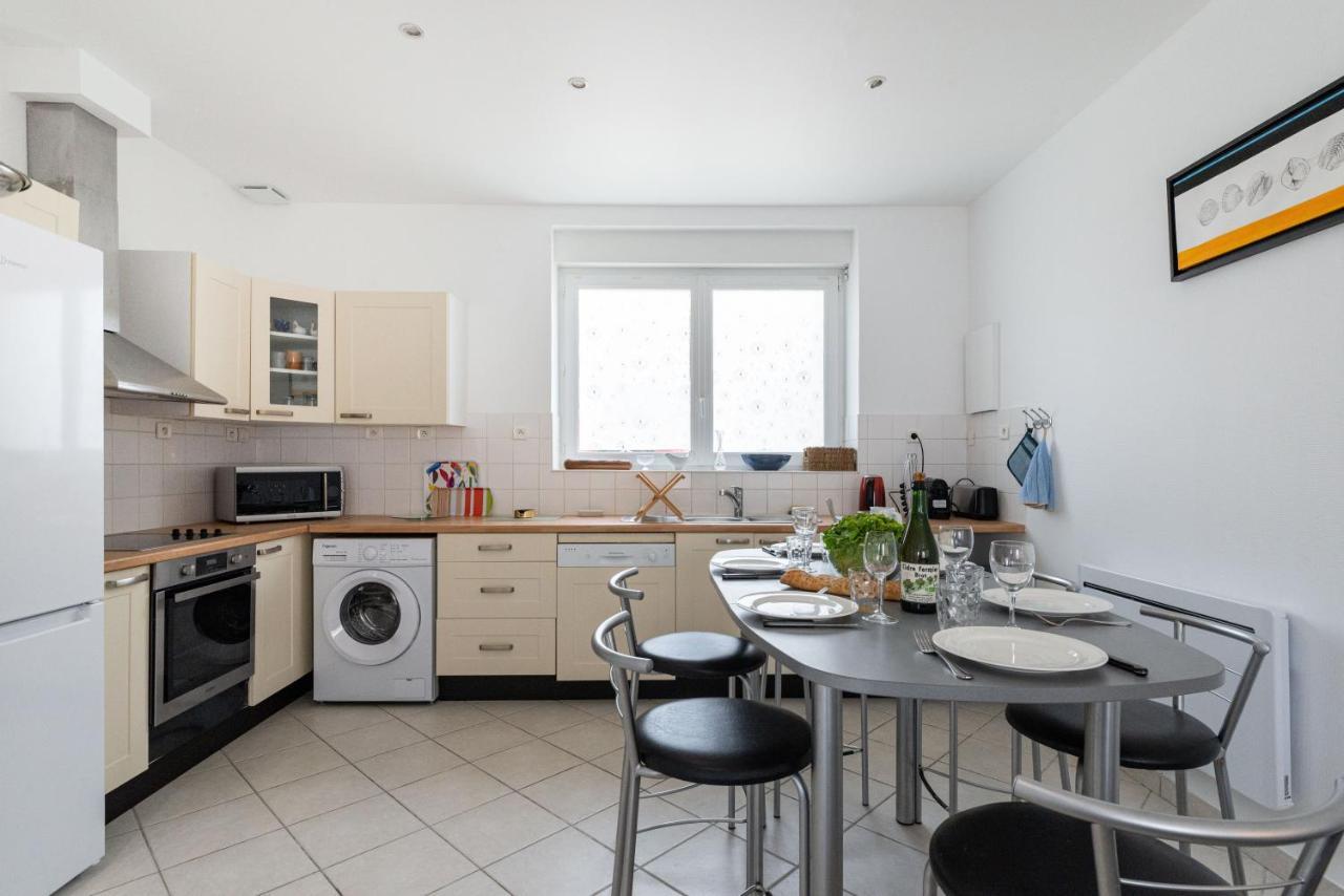 Les Bleuets - Duplex Avec Vue Mer Pleneuf-Val-Andre Buitenkant foto