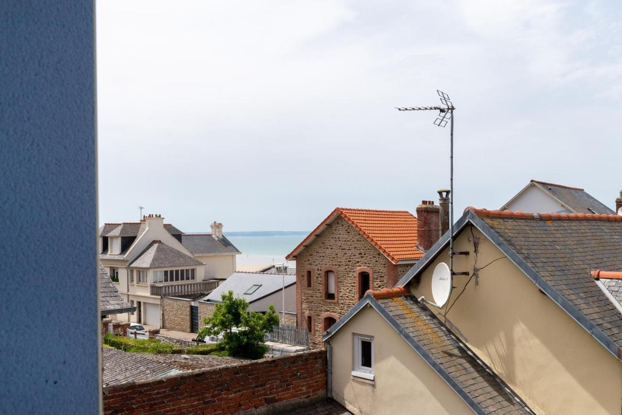 Les Bleuets - Duplex Avec Vue Mer Pleneuf-Val-Andre Buitenkant foto