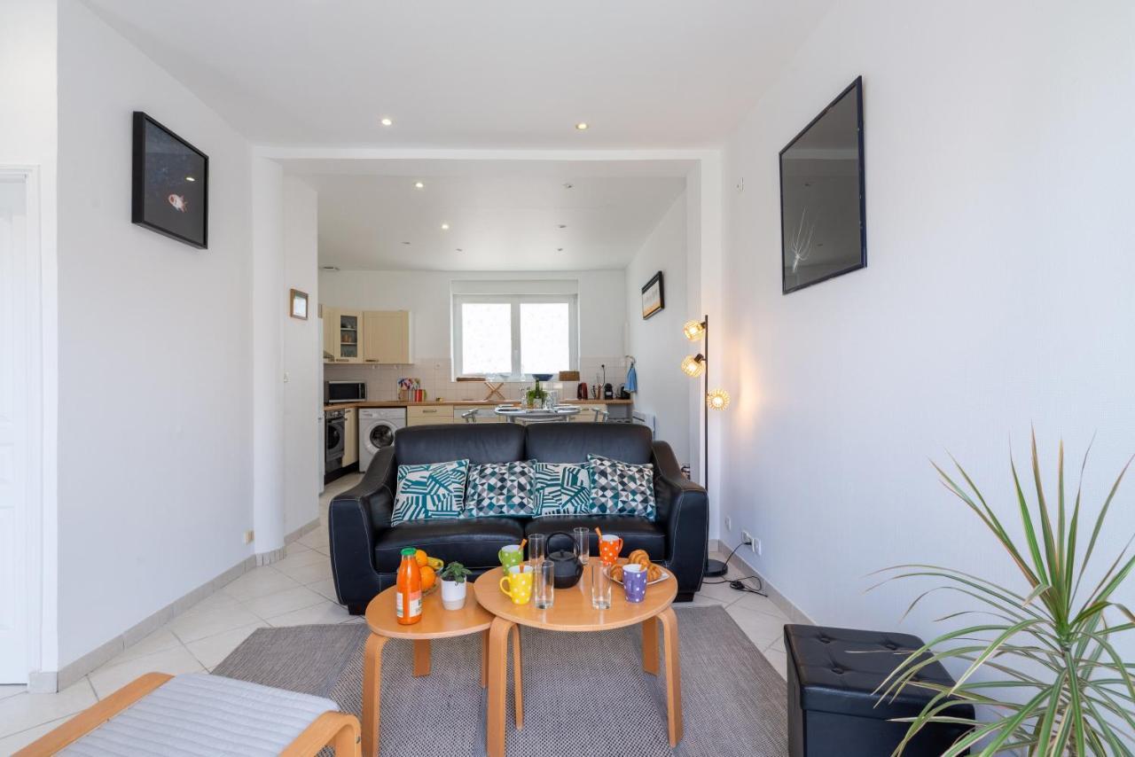 Les Bleuets - Duplex Avec Vue Mer Pleneuf-Val-Andre Buitenkant foto