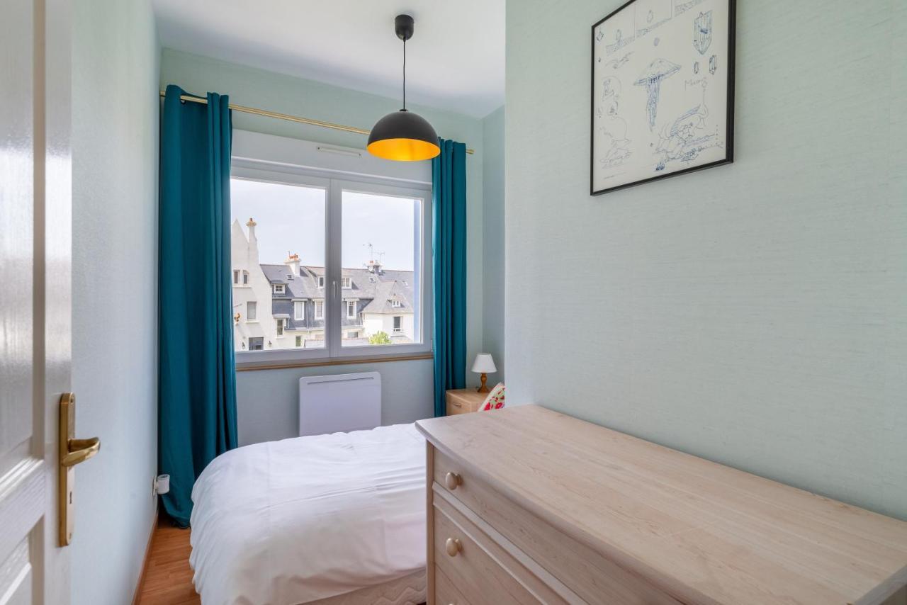 Les Bleuets - Duplex Avec Vue Mer Pleneuf-Val-Andre Buitenkant foto